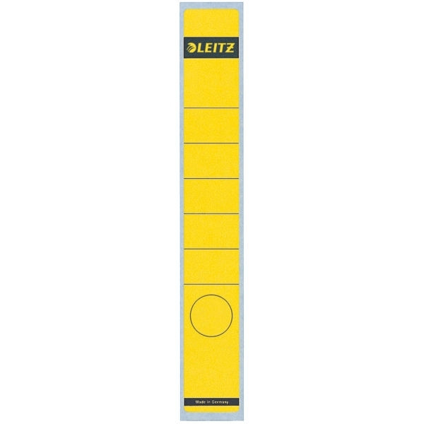 Leitz 1648 yellow self-adhesive spine labels, 39mm x 285mm (10-pack) 16480015 211050 - 1