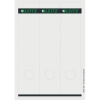 Leitz 1687 white adhesive printable spine labels wide and long, 61mm x 285mm (75-pack) 211066 - 1