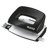 2-hole mini punch 5.5mm (10 sheets) | black | Leitz 226196