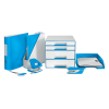 2-hole punch 5.5mm (30 sheets) | metallic blue | Leitz 211794 - 7