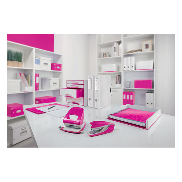 2-hole punch 5.5mm (30 sheets) | metallic pink | Leitz 211738 - 6