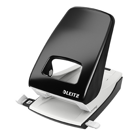2-hole punch 5.5mm (40 sheets) | black | Leitz 202760 - 1
