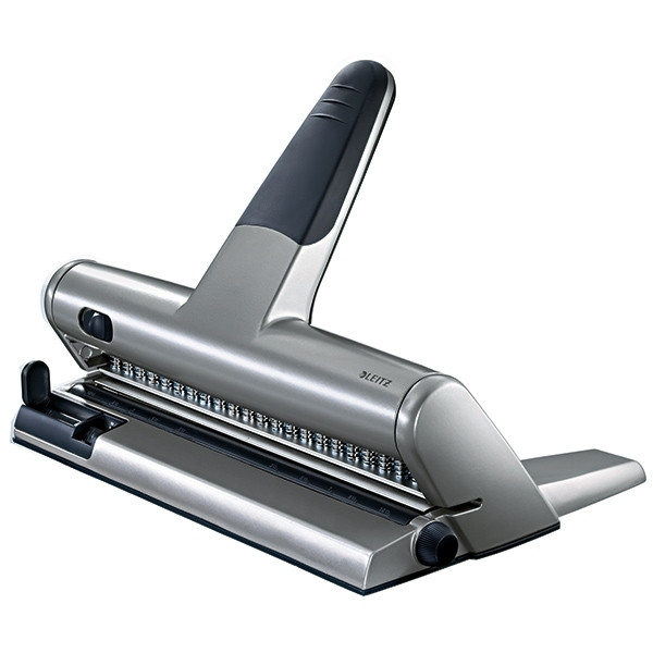 23-hole punch 5.5mm (15 sheets) | silver | Leitz 5115 211404 - 1