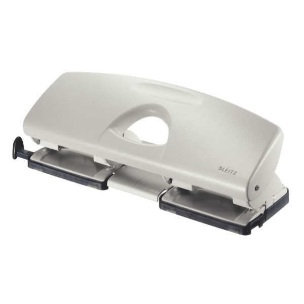 4-hole punch 5.5mm (16 sheets) | grey | Leitz 5022 202762 - 1