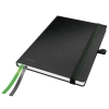 Leitz 4478 A5 black notebook ruled, 80 sheets