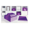 Leitz 4626 Leitz WOW A4 purple writing pad checkered, 90g 80 sheets 46261062 211772 - 3