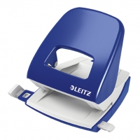 Leitz 5008 blue 2-hole punch, 3mm (30-sheets) 50080035 211384