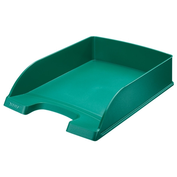 Leitz 5227 metallic green letter tray (5 pack) 52270055 202978 - 1
