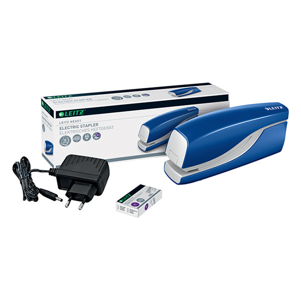 Leitz 5532 NeXXt blue electric stapler 55320035 211380 - 4