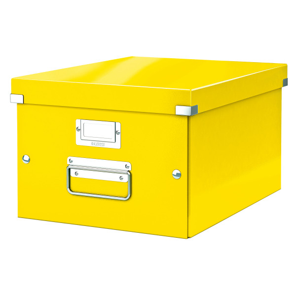 Leitz 6044 WOW yellow medium storage box 60440016 226270 - 1