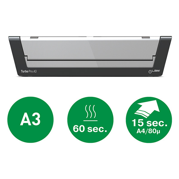 Leitz A3 laminator | Leitz iLAM Touch Turbo Pro 75190000 226065 - 3