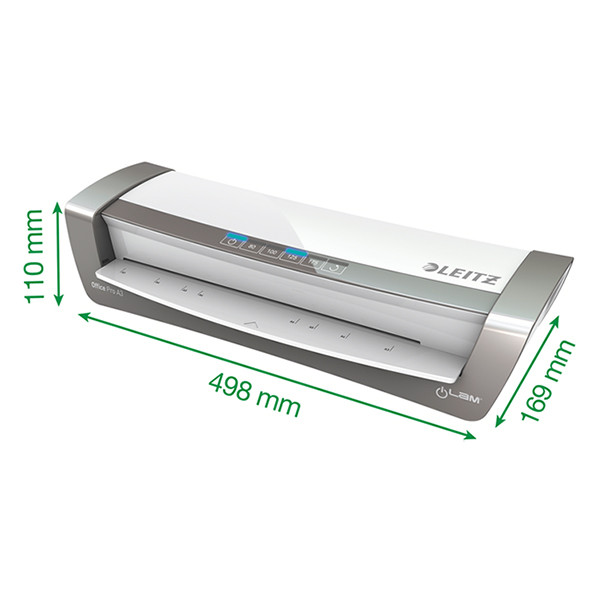 Leitz A3 laminator | Leitz iLam Office Pro silver 75180084 226104 - 4