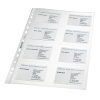 Leitz A4 Premium plastic pocket for business cards (10-pack) 47583003 211839 - 1