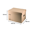A4 archive box 455 x 275 x 340mm | Leitz | 10-pack 203854 - 4