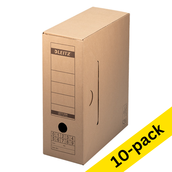 A4 archive box with top lid 120 x 325 x 270mm | Leitz | 10-pack 203860 - 1
