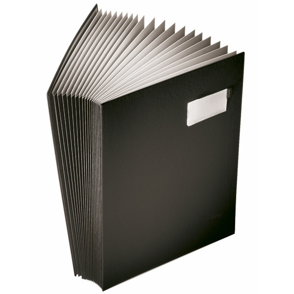 A4 blotting book with 20 compartments | Leitz black 202870 - 1