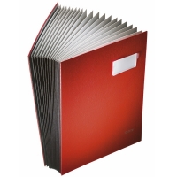 A4 blotting book with 20 compartments | Leitz red 202866