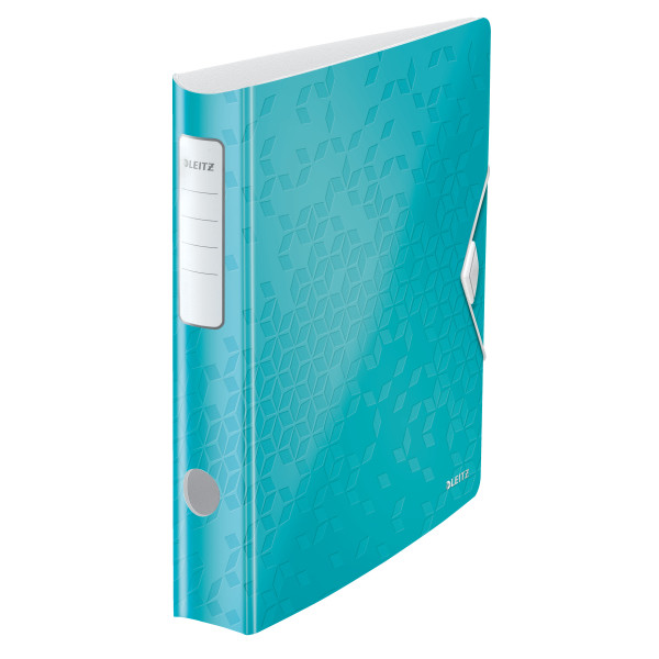 Leitz A4 file binder | Leitz 1107 Active WOW | metallic ice blue 50mm 11070051 211851 - 1