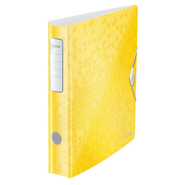 Leitz A4 file binder | Leitz 1107 Active WOW | yellow 50mm 11070016 226182 - 1