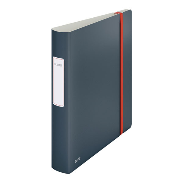 Leitz A4 file binder | Leitz Cozy Active 180° | velvet grey 50mm 10390089 226355 - 1