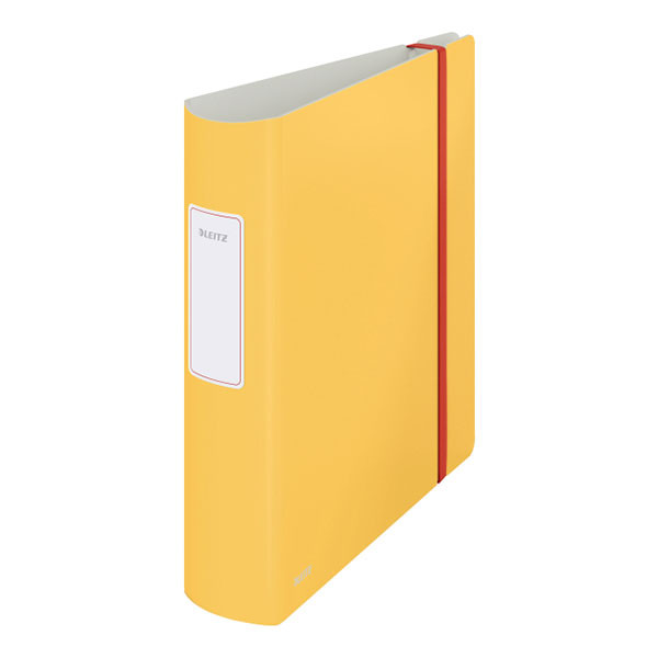 Leitz A4 file binder | Leitz Cozy Active 180° | warm yellow 80mm 10380019 226350 - 1