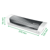 Leitz A4 laminator | Leitz iLam Home Office Grey 73680089 226024 - 4