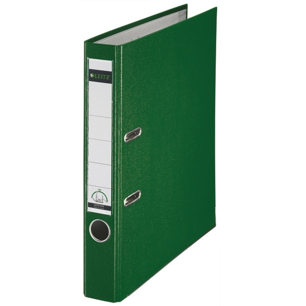 Leitz A4 lever arch file | Leitz 1015 plastic | green 50mm 10155055 202938 - 1