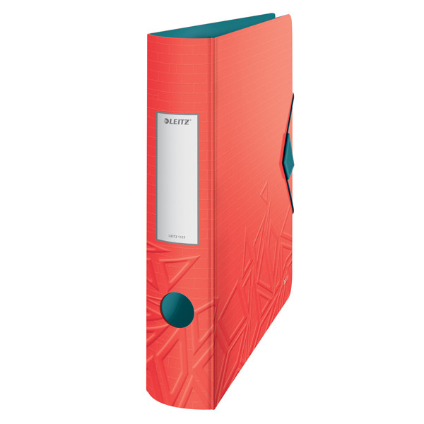 Leitz A4 lever arch file | Leitz Active Urban Chic | red 65mm 11170020 226514 - 1