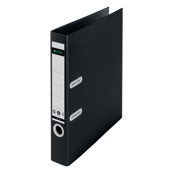 Leitz A4 lever arch file | Leitz Recycle cardboard | black 50mm 10190095 226468 - 1