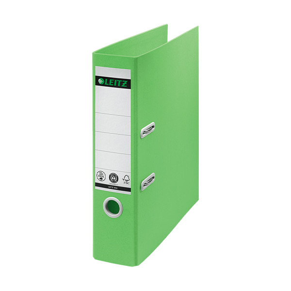 Leitz A4 lever arch file | Leitz Recycle cardboard | green 80mm 10180055 227547 - 1