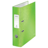 A4 lever arch file | Leitz WOW 180° cardboard | green 80mm