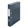 A4 lever arch file (50mm) | cardboard | Leitz 180° Cozy velvet grey soft touch