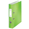 A4 lever arch file (50mm) | cardboard | Leitz 180° WOW green 226175 - 1