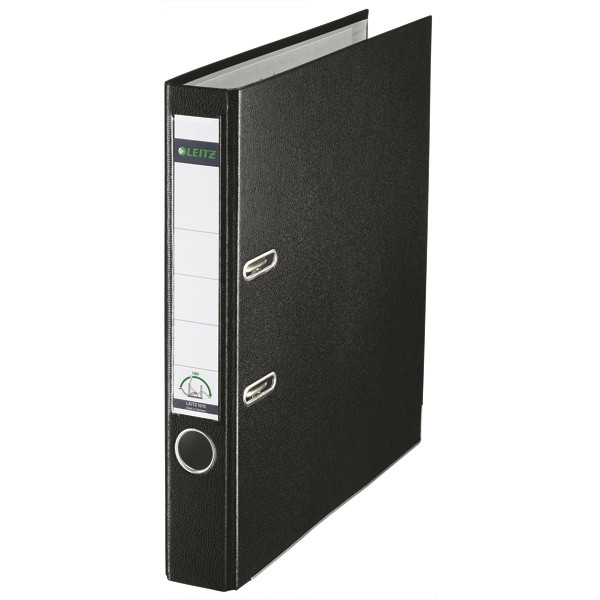 A4 lever arch file (50mm) | plastic | Leitz 1015 black 202944 - 1
