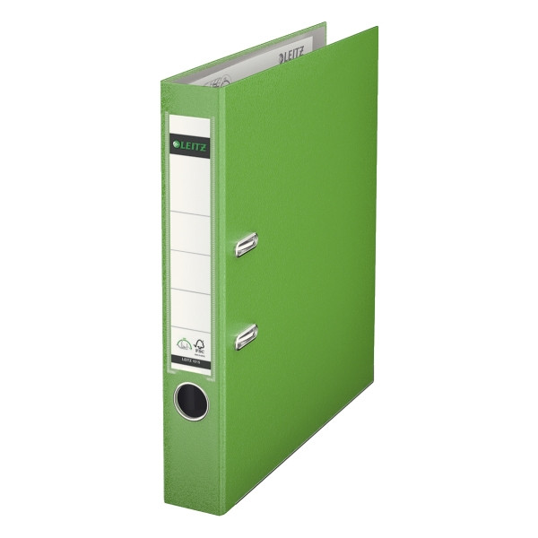A4 lever arch file (50mm) | plastic | Leitz 1015 light green 211821 - 1