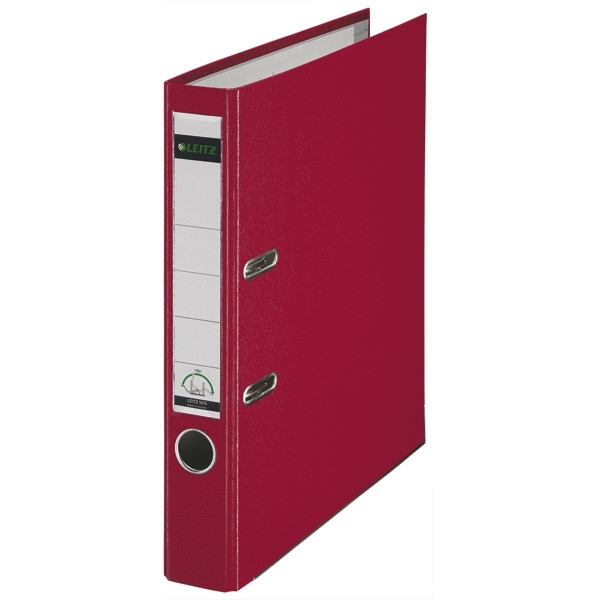 A4 lever arch file (50mm) | plastic | Leitz 1015 red 202932 - 1