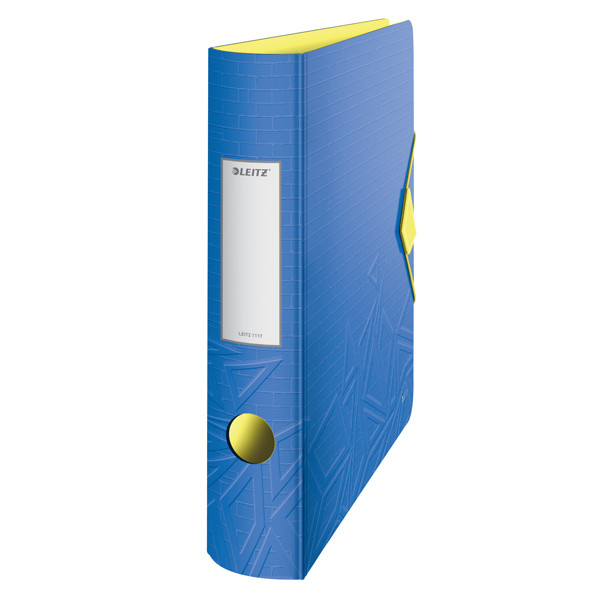 A4 lever arch file (65mm) | plastic | Leitz Active Urban Chic blue 226515 - 1