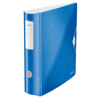 A4 lever arch file (75mm) | plastic | Leitz 1106 Active WOW metallic blue 211719