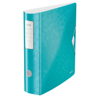 A4 lever arch file (75mm) | plastic | Leitz 1106 Active WOW metallic ice blue 211848