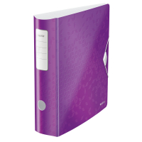 A4 lever arch file (75mm) | plastic | Leitz 1106 Active WOW metallic purple 211849
