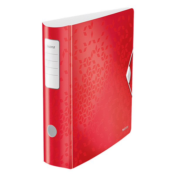 A4 lever arch file (75mm) | plastic | Leitz 1106 Active WOW red 227641 - 1