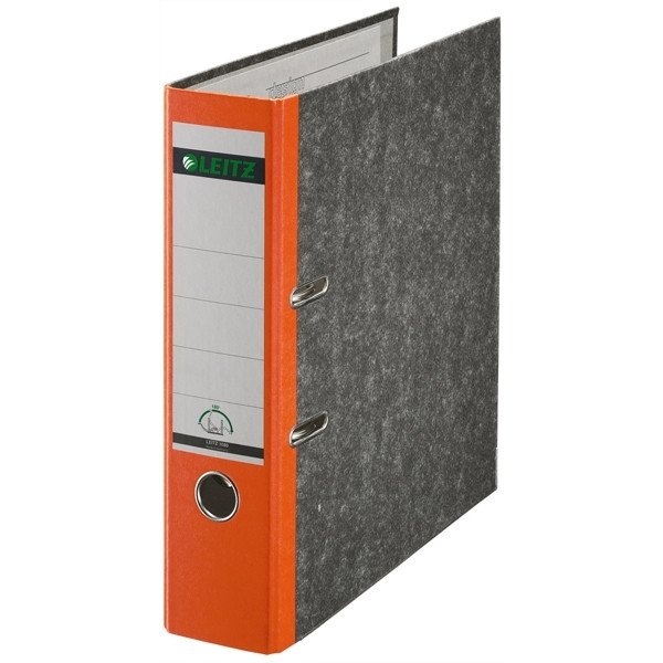 A4 lever arch file (80mm) | cardboard | Leitz 1080 orange 211466 - 1
