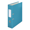 A4 lever arch file (80mm) | cardboard | Leitz 180° Cozy serene blue soft touch 226357 - 1