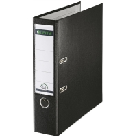 A4 lever arch file (80mm) | plastic | Leitz 1010 black 202926