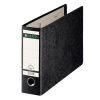 A4 lever arch file (landscape) | Leitz 1074 cardboard | black 77mm