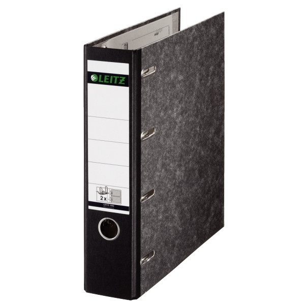 A5 bank giro binder (80mm) | cardboard | Leitz 1092 black 211825 - 1