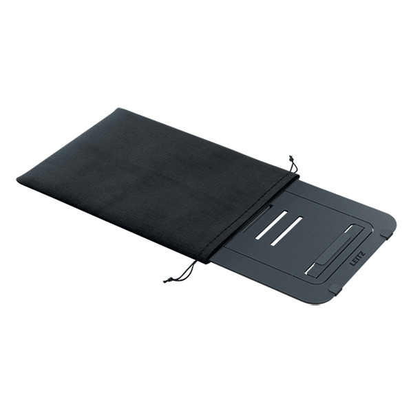Adjustable laptop stand | ultra-slim | dark grey aluminium | Leitz Ergo 202509 - 4