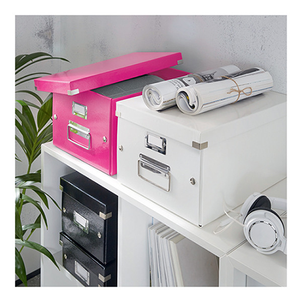CD storage box | metallic pink | Leitz WOW 211126 - 4