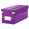 CD storage box | purple | Leitz WOW