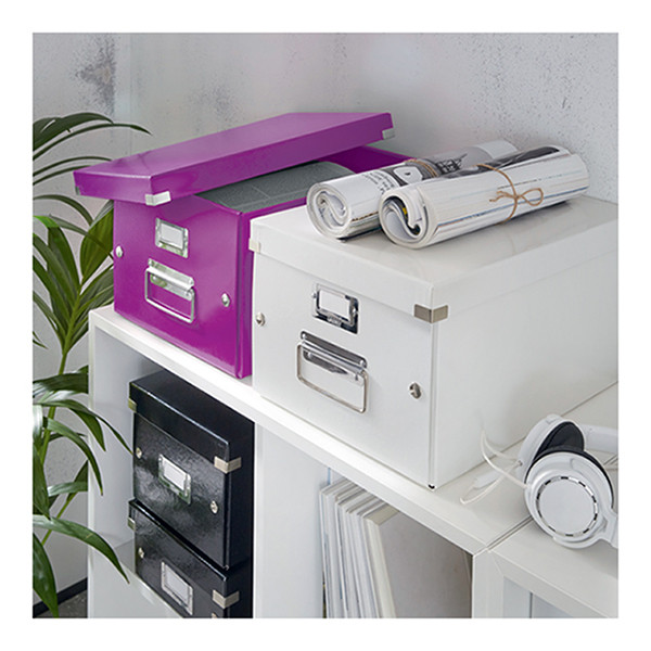 CD storage box | purple | Leitz WOW 211744 - 4